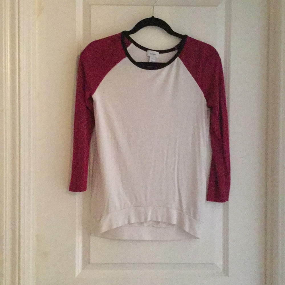 Colorful long sleeve tee